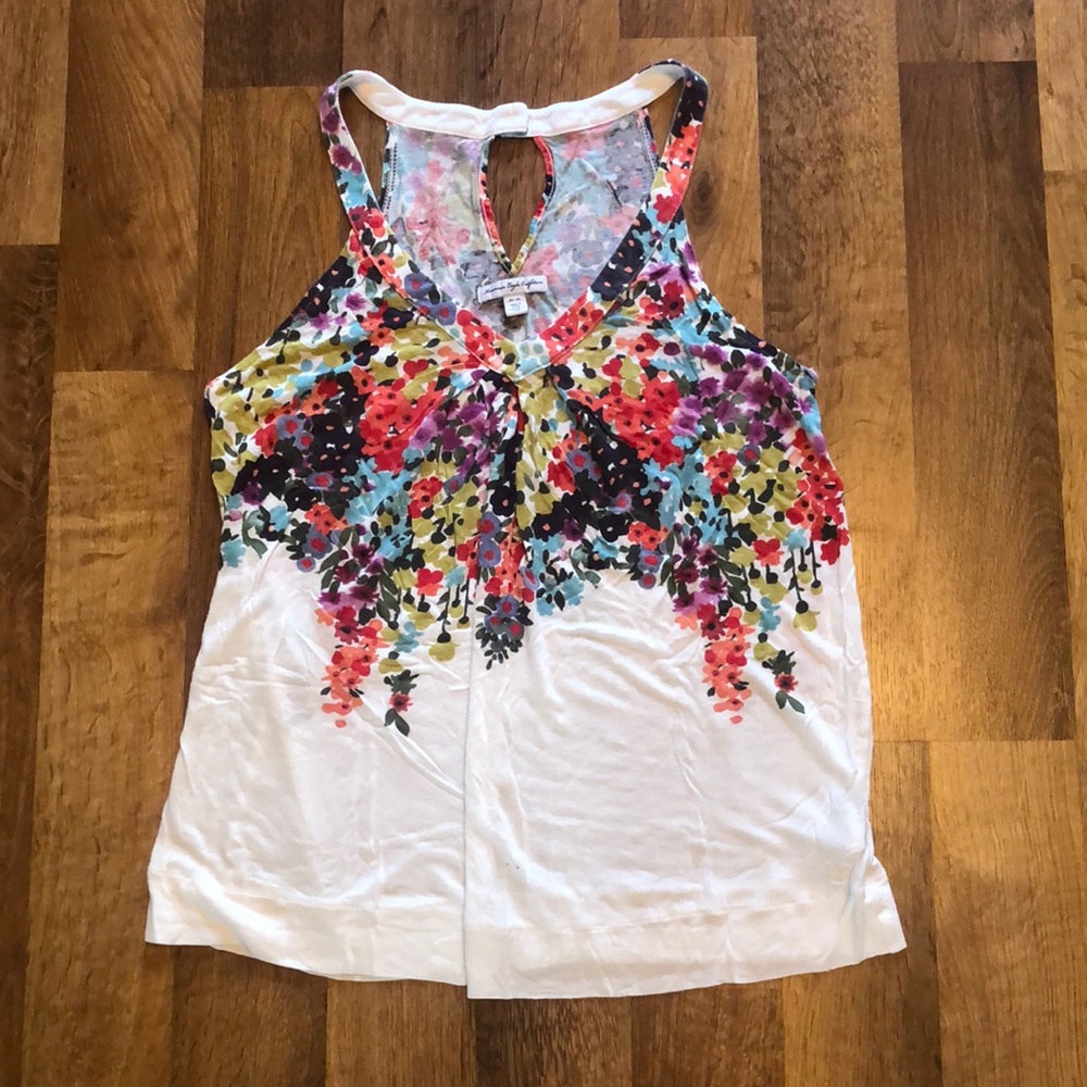 American eagle floral tank